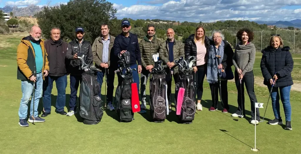 Primer entrenamiento del estudio pionero Golf con Parkinson